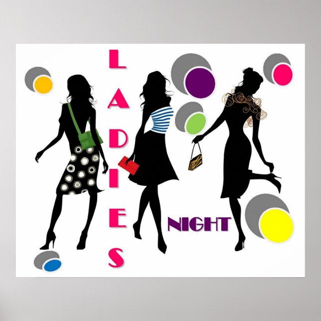 Ladies Night Poster (Front)