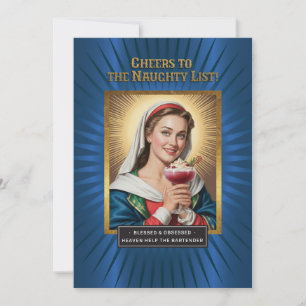 Ladies Night – Virgin Mary Bar Crawl Invitation