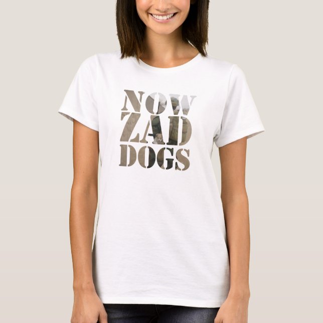 Ladies Nowzad Soldier and Puppy T Shirt (Front)
