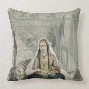 Ladies of Caubul in their In and Out-of-Door Costu Cushion