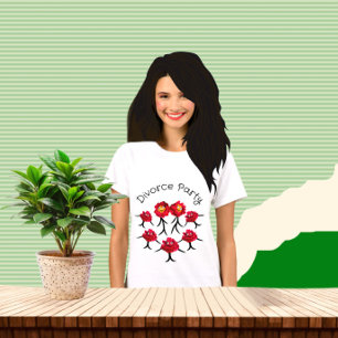 Ladies peonies T-Shirt