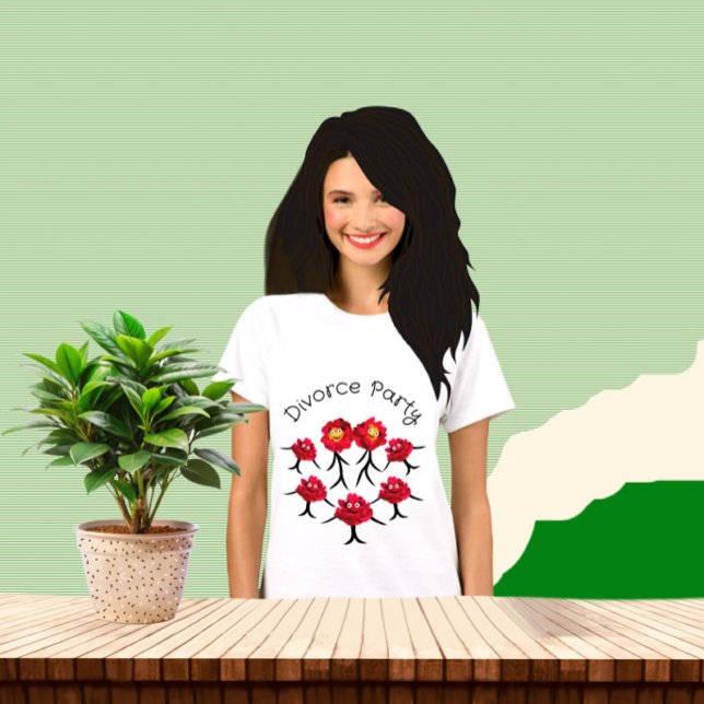 Ladies peonies T-Shirt (Creator Uploaded)