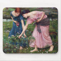 Ladies Picking Roses, John William Waterhouse