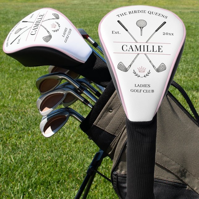 Ladies Pink Golf Group Name Head Cover (Creator Uploaded)