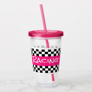 Ladies Pink Racing Cup