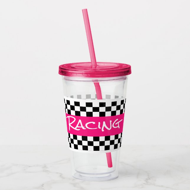 Ladies Pink Racing Cup (Left)