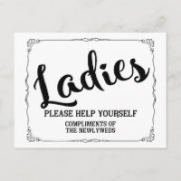 Ladies please help yourself compliments