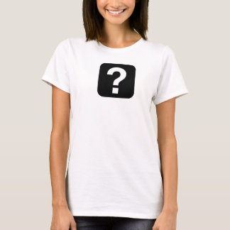 Ladies Question Mark T-Shirt