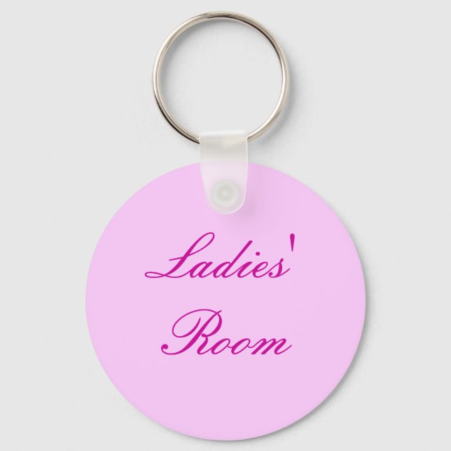 Ladies' Room key chain (Front)
