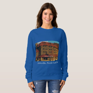 Ladies' Royal Blue Sweatshirt with Grove Park Inn