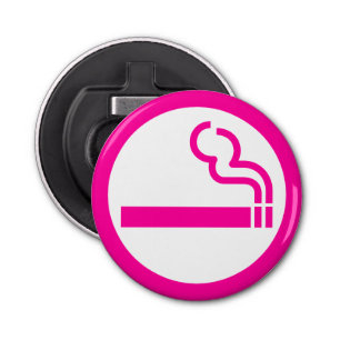 Ladies Smoking Area 喫煙女性 Japanese Sign Bottle Opener