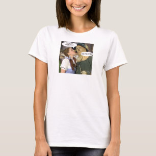 LADIES T SHIRT WITH JOKE