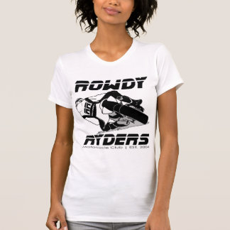 Ladies Tank Top in White/Black logo