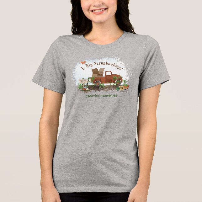 Ladies Tri-Blend Shirt (Front)