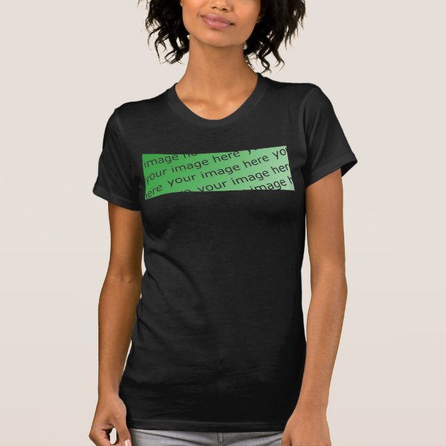 Ladies Twofer Sheer (Fitted) T-Shirt (Front)