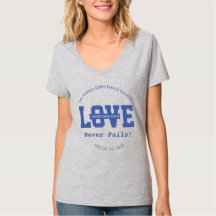Ladies V Neck T-Shirt
