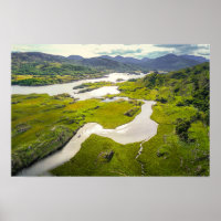 Ladies' View Killarney Poster | Kerry Ireland