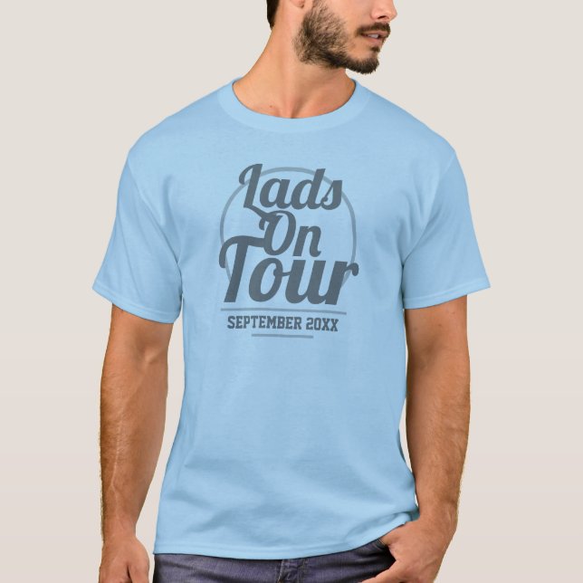 Lads on Tour Holiday T-Shirt (Front)