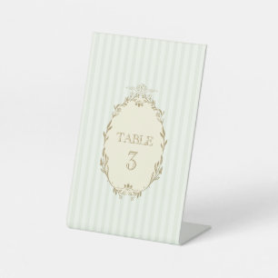 Ladurée Paris French Patisserie Themed Birthday Pedestal Sign