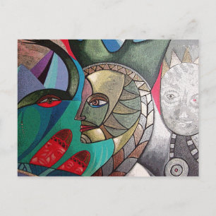 Lady A Postcard
