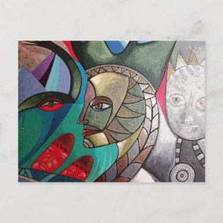 Lady A Postcard