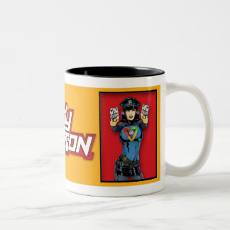 Lady Action Mug