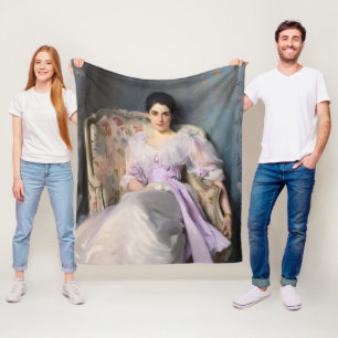 Lady Agnew of Lochnaw 1864 Fleece Blanket
