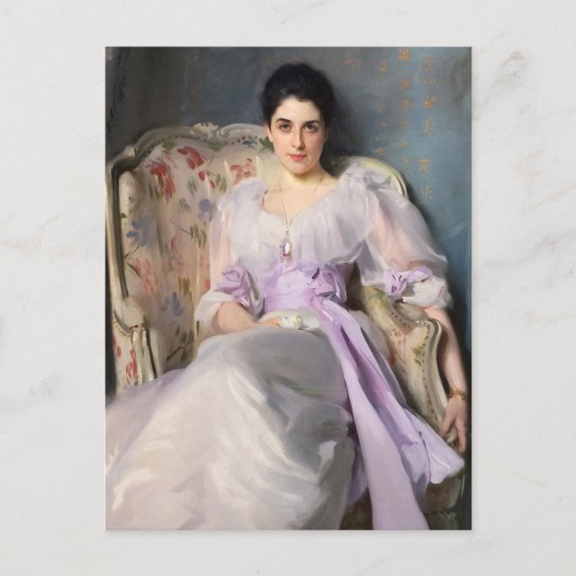 Lady Agnew of Lochnaw 1864  Postcard (Front)