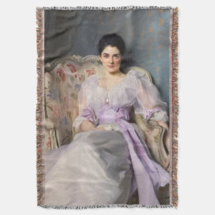Lady Agnew of Lochnaw 1864 Throw Blanket