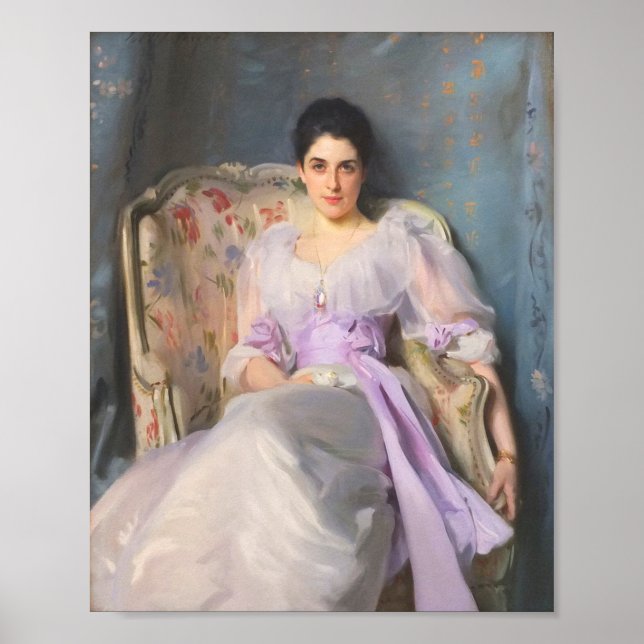 Lady Agnew of Lochnaw Painting John Singer Sargent Poster (Front)