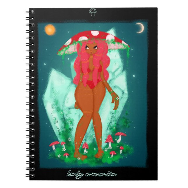 Lady Amanita Notebook (Front)