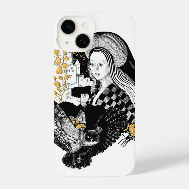 Lady and Night Owl iPhone Case (Back)