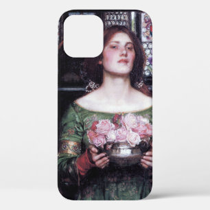 Lady and Roses, John William Waterhouse iPhone 12 Case