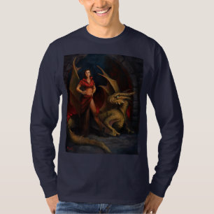 Lady and the dragon T-Shirt