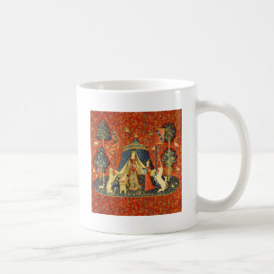 Lady and The Unicorn Mediaeval Tapestry: French Ar Coffee Mug