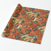 Lady and The Unicorn Mediaeval Tapestry: French Ar