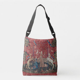 Lady and Unicorn Mediaeval Tapestry Taste Crossbody Bag