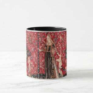 Lady and Unicorn Mediaeval Tapestry Touch Mug
