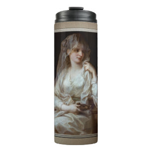 Lady as a Vestal Virgin by Angelika Kauffmann Thermal Tumbler