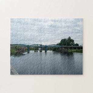 Lady Bay Bridge over the River Trent, Nottingham Jigsaw Puzzle