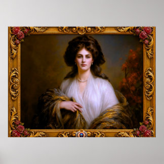 Lady Beatrice Butler by Ellis William Roberts Poster