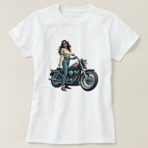 Lady Biker  T-Shirt