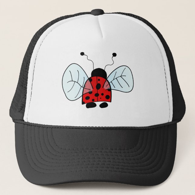 Lady bird trucker hat (Front)
