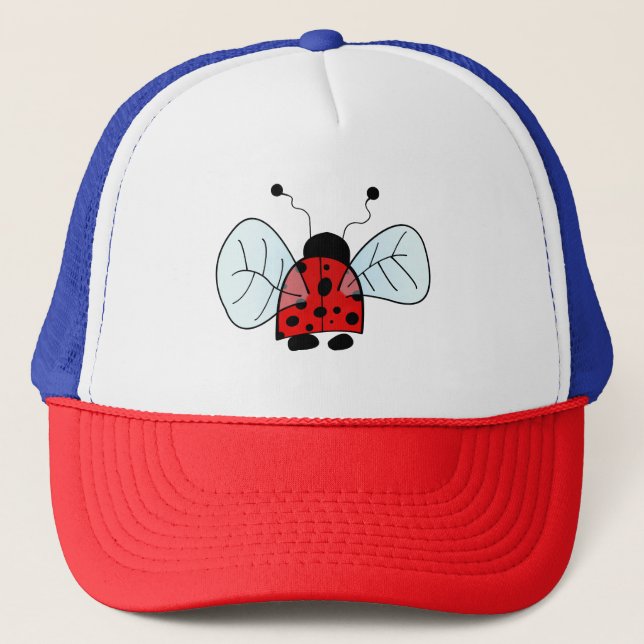 Lady bird trucker hat (Front)