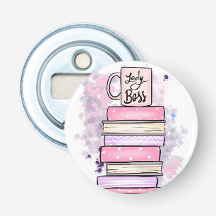 Lady Boss Books and Mug Bottle Opener