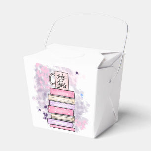 Lady Boss Books and Mug Favour Box