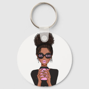 Lady Boss Life, Boss Babe Woman, Girl Boss Key Ring