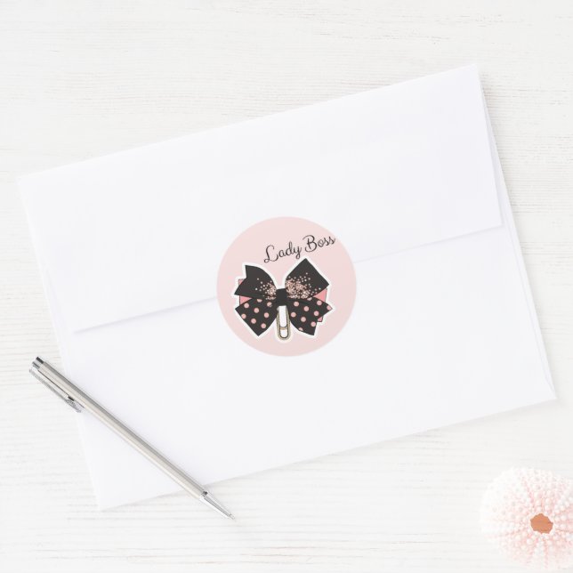 Lady Boss Sticker (Envelope)