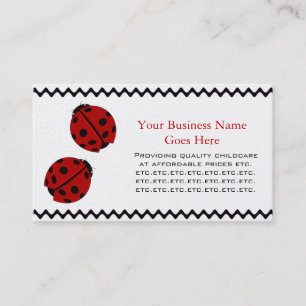 Lady Bug Business Card