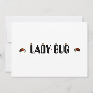 Lady Bug  Card